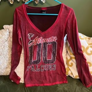 Atlanta Falcons Fitted Long-Sleeve